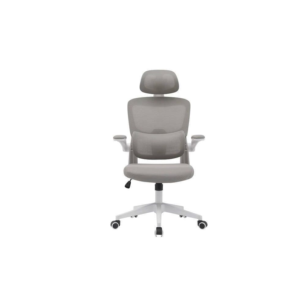 Silla de Oficina Ergonómica en Tejido 3D Gris