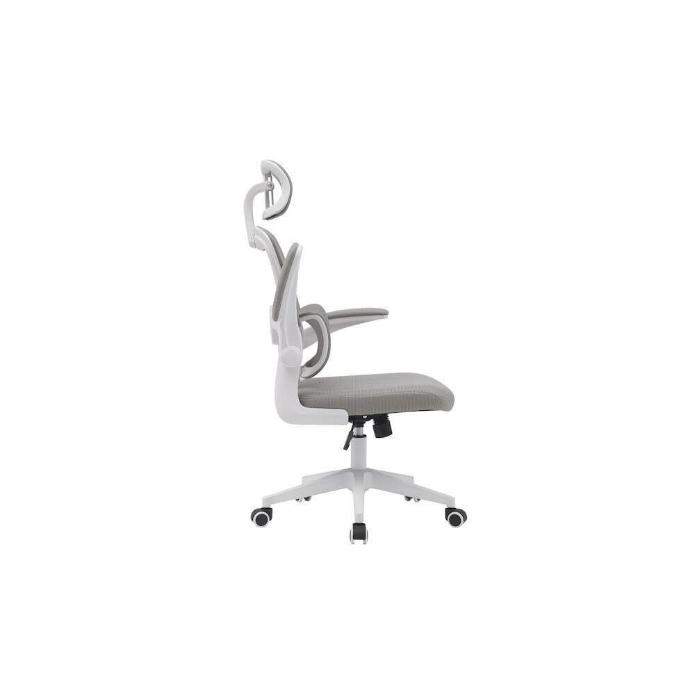 Silla de Oficina Ergonómica en Tejido 3D Gris