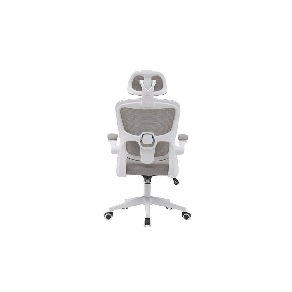 Silla de Oficina Ergonómica en Tejido 3D Gris