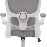 Silla de Oficina Ergonómica en Tejido 3D Gris
