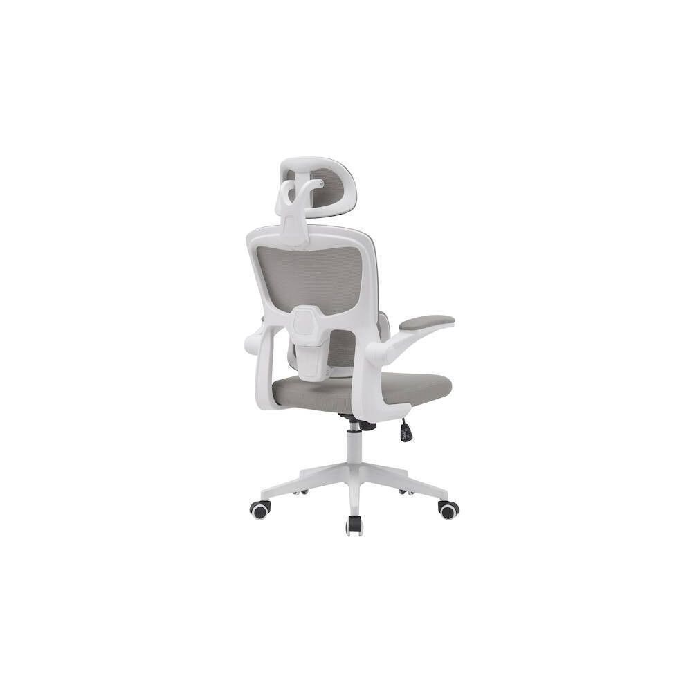 Silla de Oficina Ergonómica en Tejido 3D Gris