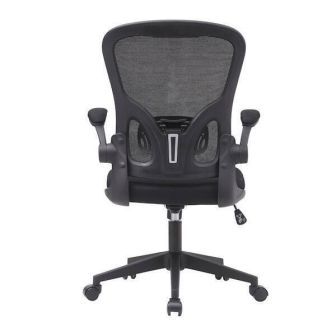 Silla de Oficina Ergonómica con Respaldo en Tejido 3D Negro, Ajustable en Altura - Medidas 63x58x99,5-190,5 cm