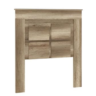 Cabecero Nórdico de 110 (Ancho) x 120 (Alto) x 3,8 (Fondo) Cm | Práctico y Elegante Color Cañón (para Cama de 135-140 o 160)